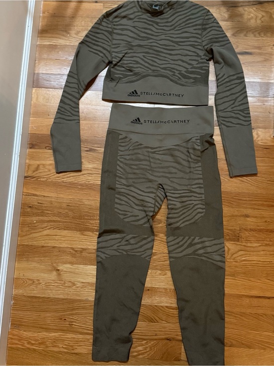 adidas Other - adidas Stella McCartney Olive Zebra Active Set